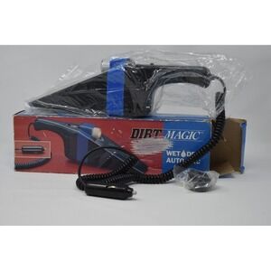 Dirt Magic Wet Dry Auto Vac 12V Car Vacuum Cleaner Vintage New Open Box